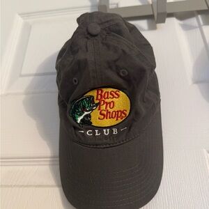 Bass Pro Shops Grey Cap with Embroidered Logo